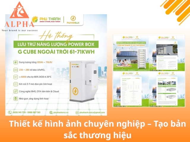 Đội ngũ designer của Alpha Agency thiết kế hình ảnh chuyên nghiệp