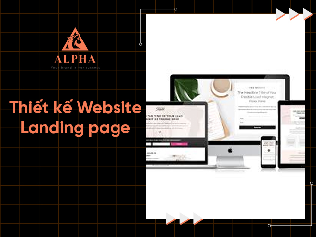 Thiết kế website, landing page