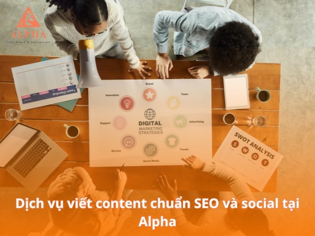 Dịch vụ viết content chuẩn SEO và social tại Alpha