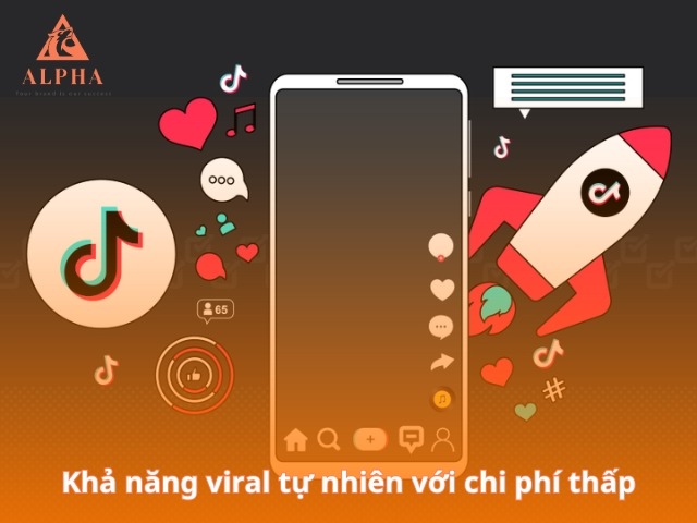 Khả năng viral tự nhiên với chi phí thấp