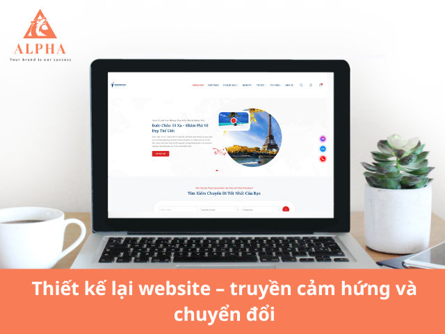 Thiết kế lại website