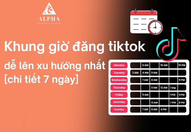 khung giờ đăng tiktok