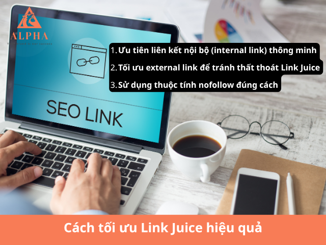 Cách tối ưu Link Juice hiệu quả