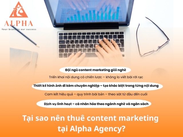Dịch vụ content marketing chuyên nghiệp tại Alpha Agency