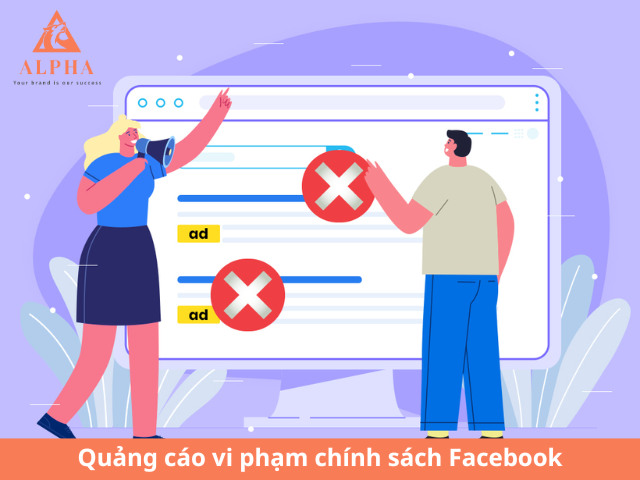 Quảng cáo vi phạm chính sách Facebook