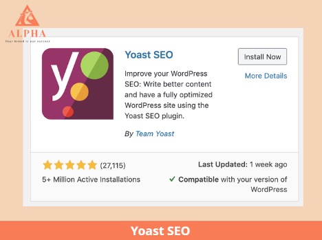 Công cụ hỗ trợ viết bài Yoast SEO