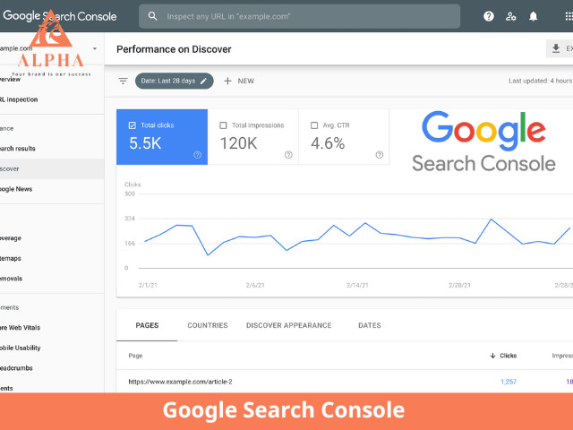 Phần mềm seo miễn phí Google Search Console