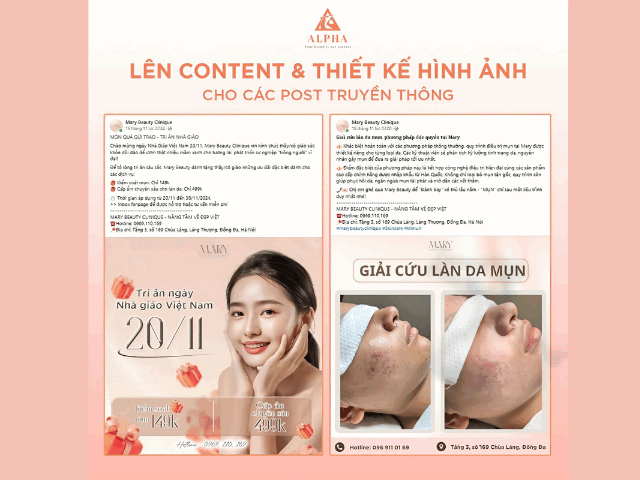 Lên kế hoạch bài viết theo tuần/tháng
