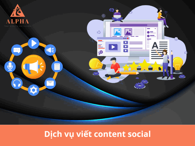 Dịch vụ viết content social