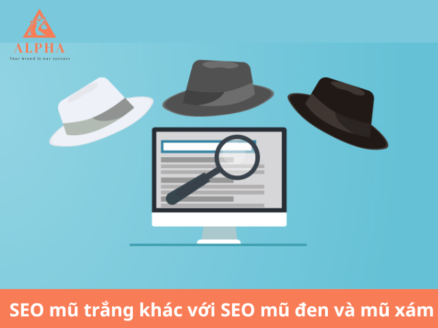 SEO mũ trắng khác biệt với SEO mũ đen và SEO mũ xám