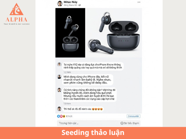 Seeding thảo luận
