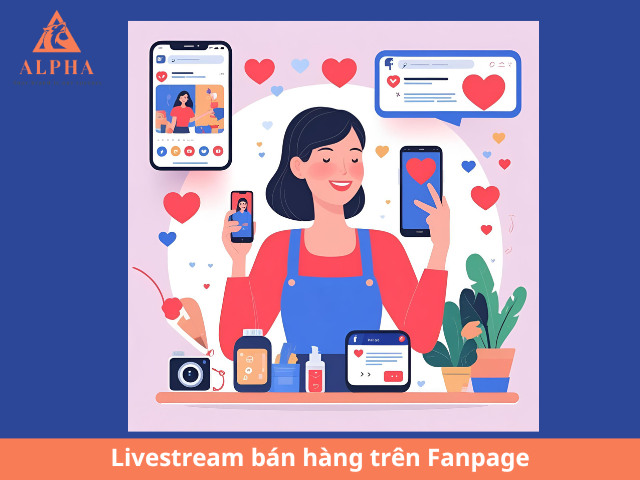 Livestream bán hàng trên Fanpage