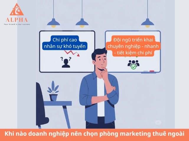 Khi nào doanh nghiệp nên chọn phòng marketing thuê ngoài
