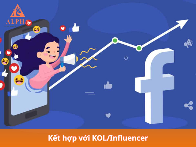 Hợp tác với KOL hoặc influencer giúp like tăng tự nhiên