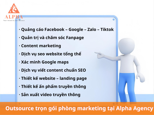Các gói dịch vụ marketing thuê ngoài