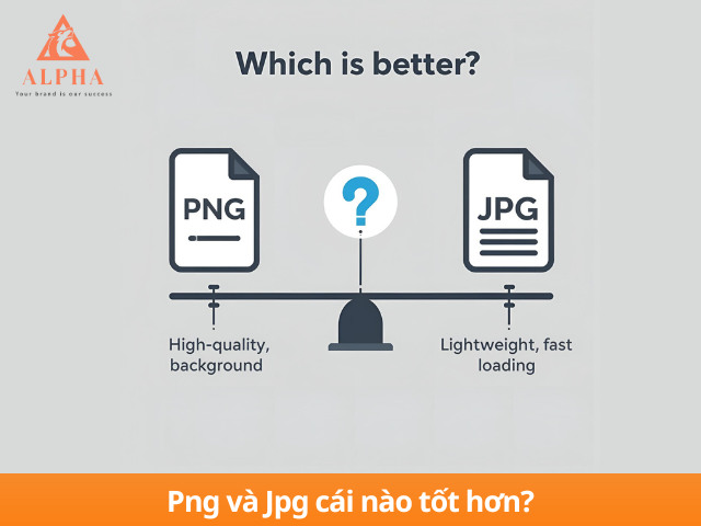 Định dạng png và jpg cái nào tốt hơn