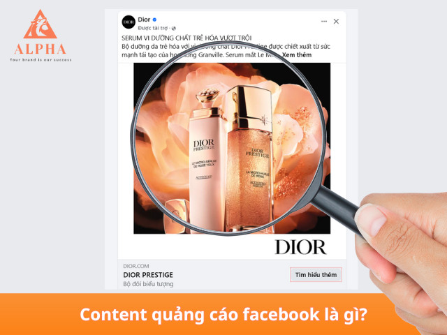 Content quảng cáo Facebook