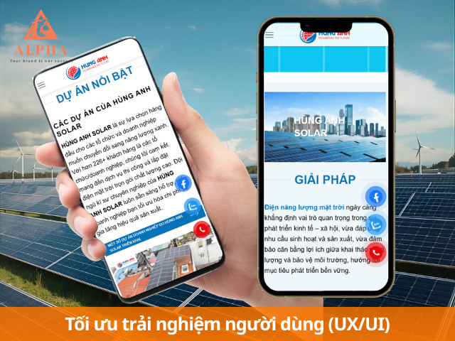 Website hiển thị tốt trên mọi thiết bị