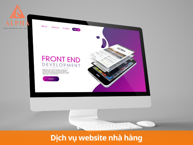 Thiết kế website cho nhà hàng nước ngoài