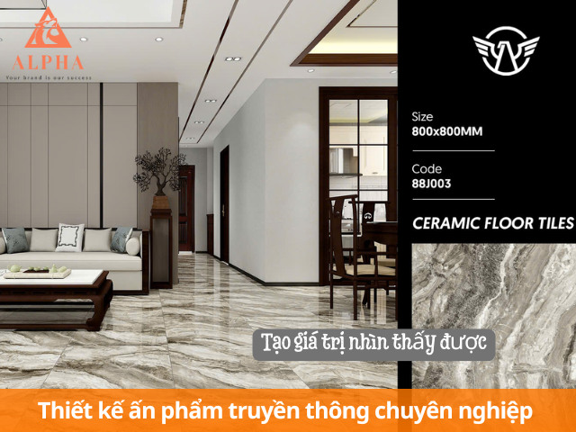 Thiết kế ấn phẩm dễ dàng hình dung khi sử dụng thực tế