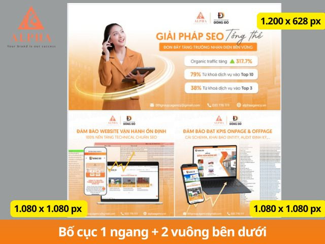 Kích thước ảnh bài chạy quảng cáo Facebook