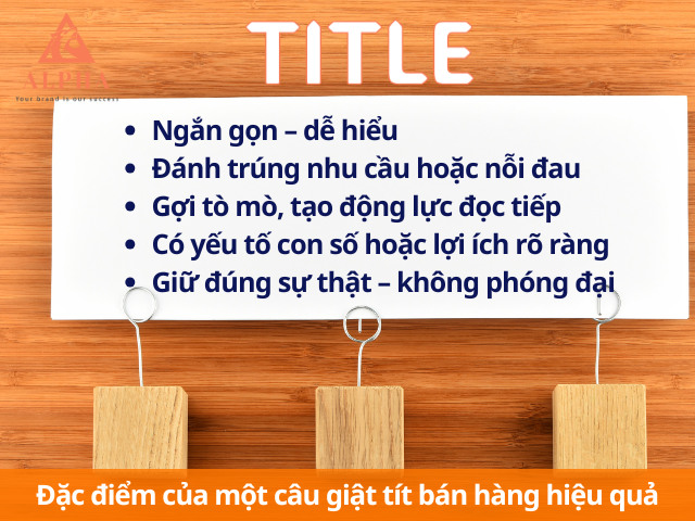 Cách viết title giật tít bán hàng hiệu quả