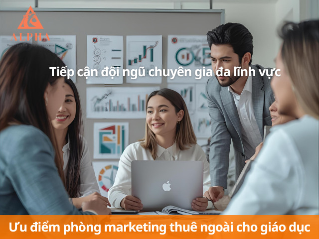 Ưu điểm của phòng marketing thuê ngoài cho giáo dục