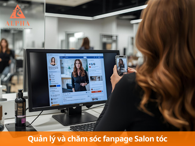 Quản lý truyền thông trên fanpage cho salon tóc