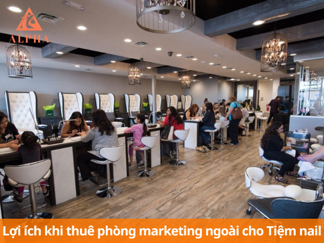 Tiệm nail đông khách hơn khi thuê dịch vụ marketing bên ngoài