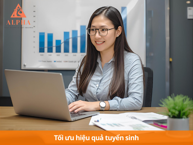 Tối ưu hiệu quả tuyển sinh cho trung tâm dạy học