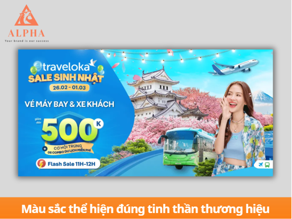 Banner đẹp dễ nhận diện thương hiệu