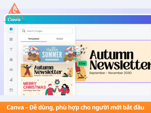 Dùng canva thiết kế banner đẹp
