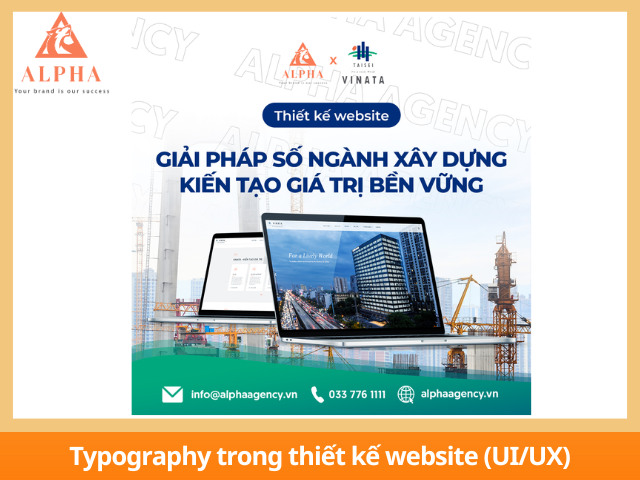 Dự án thiết kế website Vianta do Alpha Agency thực hiện