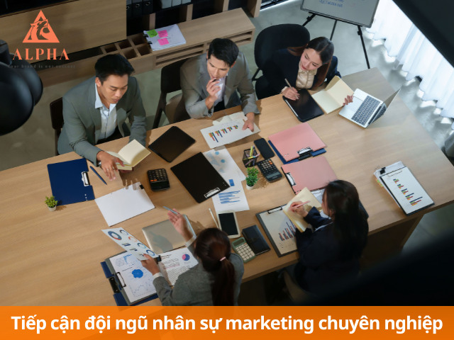 Có ngay đội ngũ marketing thực chiến đồng hành