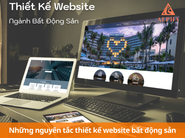 Nguyên tắc thiết kế website bất động sản
