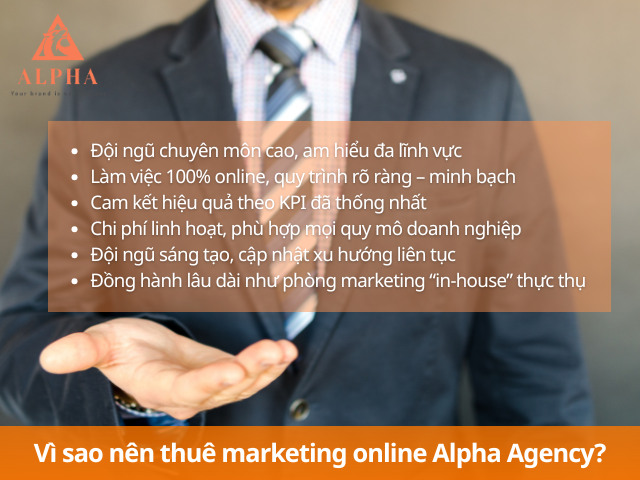 Tại sao khách hàng tin tưởng thuê phòng marketing online tại Alpha Agency 