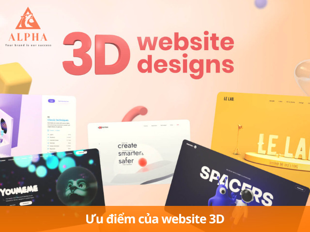 Ưu điểm khi thiết kế website 3D là gì