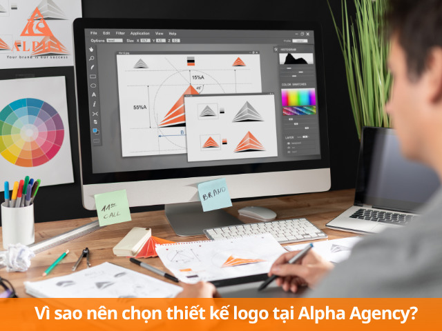 Alpha Agency nhận thiết kế logo giá tốt