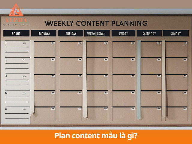 Plan content mẫu