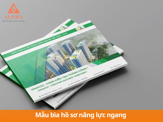 Hình ảnh bìa hồ sơ năng lực ngang công ty xây dựng