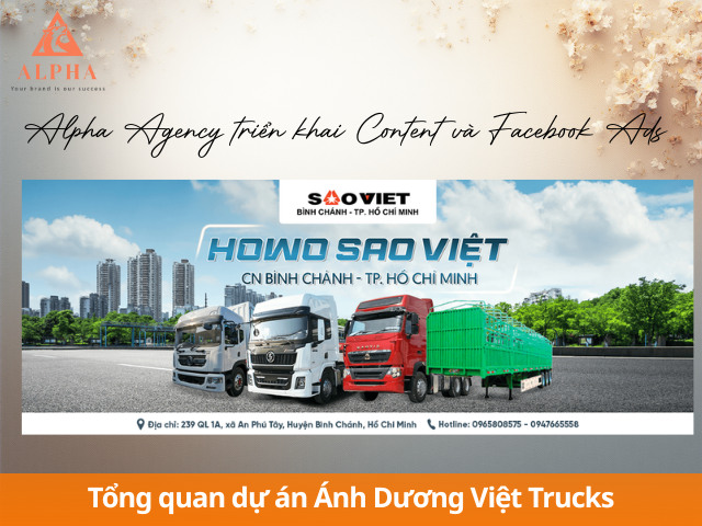 Tổng quan về dự án Alpha Agency triển khai cho đại lý xe thương mại