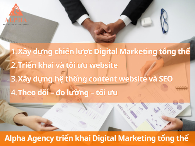 Các hạng mục công việc khi triển khai digital marketing 
