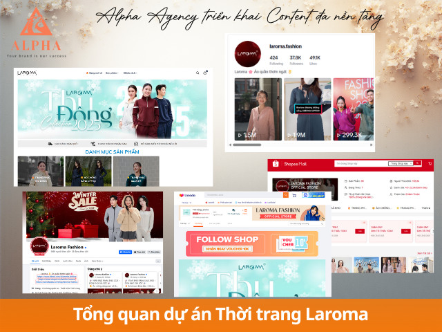 Hợp tác triển khai Content đa nền tảng Alpha Agency