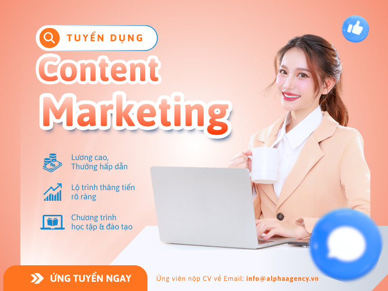 Tuyển dụng Content Marketing