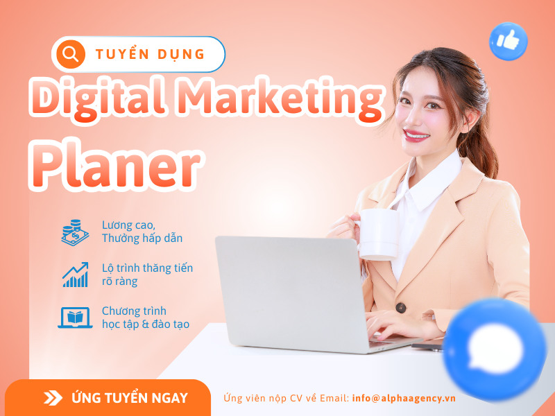 Tuyển dụng Digital Marketing Planner