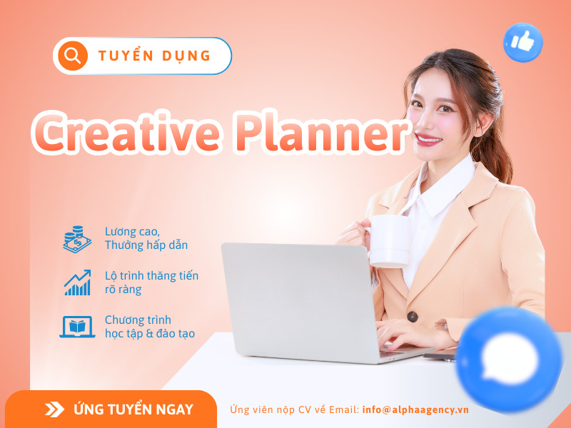 Tuyển dụng Creative Planner