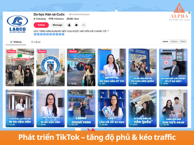 Phát triển nội dung trên tiktok