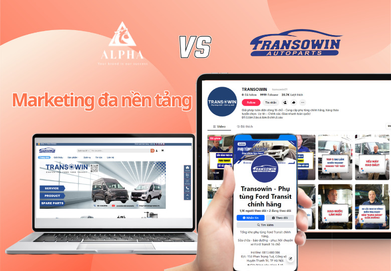 Case Study Marketing Đa Nền Tảng Transowin – Tăng trưởng khách hàng ngành phụ tùng Ford Transit