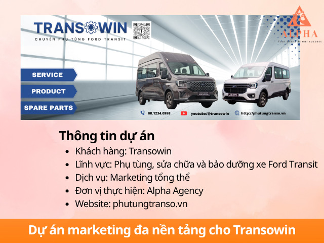 Dự án marketing đa nền tảng ngành dịch vụ