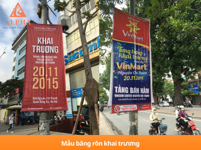 Mẫu băng rôn khai trương